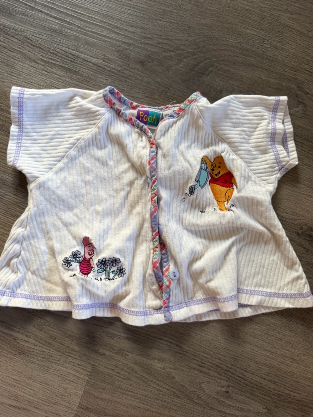 VINTAGE late 90s y2K authentic Winnie the Pooh toddler button down top 24m/2T